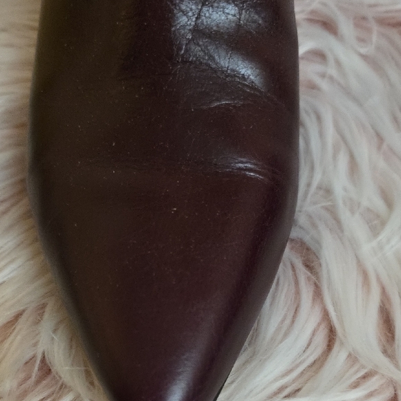 Vince Camuto Brown Ankle Boots with Buckle Straps - Picture 12 of 16